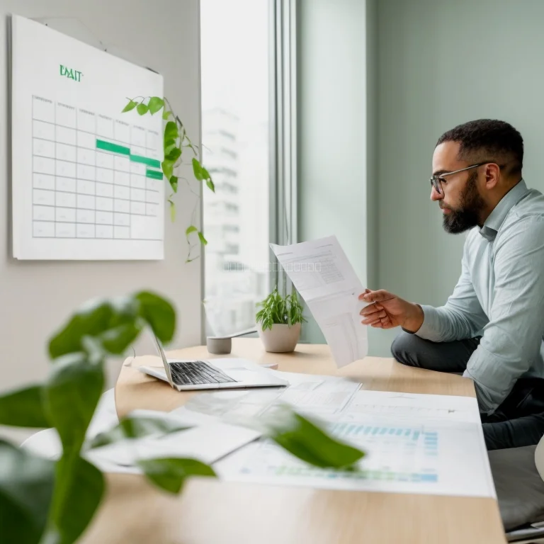 Coaching Sitzung Illustration